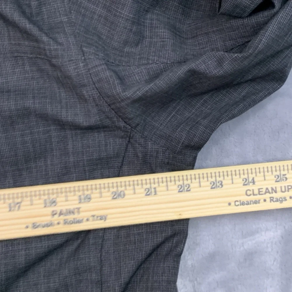 REI‎ E1 Elements Nylon Softshell Charcoal Gray Full Zip Jacket Men's Size M